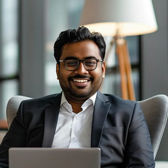 Editorial profile portrait for Aarav Mehta